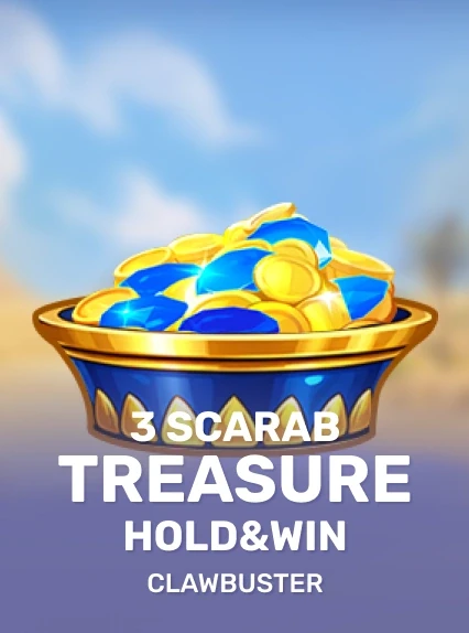 3 Scarab Treasure: Hold&Win